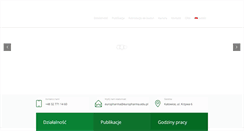 Desktop Screenshot of europharma.edu.pl